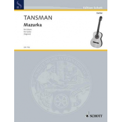 Mazurka : pour guitare -Alexandre Tansman
