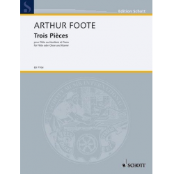 3 pieces op.31 : für Flöte -Arthur Foote