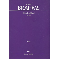 Schicksalslied op.54 : -Johannes Brahms