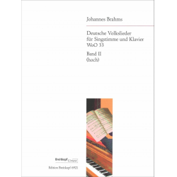 Deutsche Volkslieder Band 2 : -Johannes Brahms