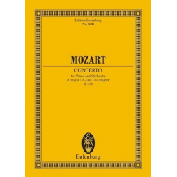 Konzert A-Dur KV414 : -Wolfgang Amadeus Mozart