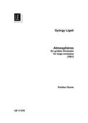 Atmospheres : -György Ligeti