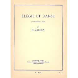 Elégie et danse : pour - Henri Vachey