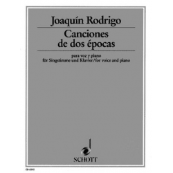 Canciones de dos epocas : -Joaquin Rodrigo