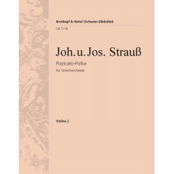 Pizzicato-Polka : für -Johann und Josef Strauss