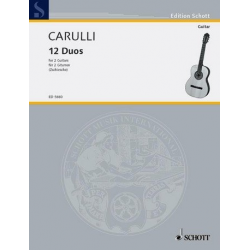 12 Duos : für 2 Gitarren -Ferdinando Carulli