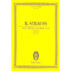 Also sprach Zarathustra op.30 : -Richard Strauss