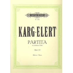 Partita op.113 : -Sigfrid Karg-Elert
