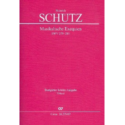 Musikalische Exequien SWV279-281 : - Heinrich Schütz