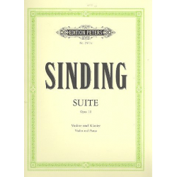 Suite a-Moll op.10 : für -Christian Sinding