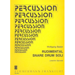 Rudimental Snare Drum Soli -Wolfgang Basler