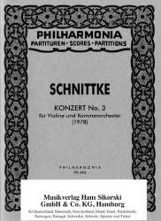 Konzert Nr.3 : für Violine -Alfred Schnittke