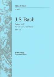 Messe F-dur BWV 233 -Johann Sebastian Bach / Arr.Salomon Jadassohn