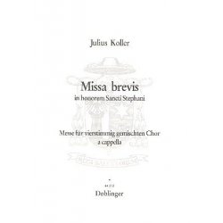Missa brevis in honorem Sancti Stephani -Julius Koller