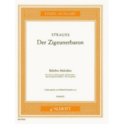 DER ZIGEUNERBARON : BELIEBTE MELO- -Johann Strauß / Strauss (Sohn) / Arr.Richard Krentzlin