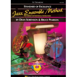 Jazz Ensemble Method + Download-Code  - Trombone 1 -Dean Sorenson