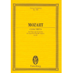 Konzert Es-Dur Nr.3 KV447 : für Horn und Orchester -Wolfgang Amadeus Mozart