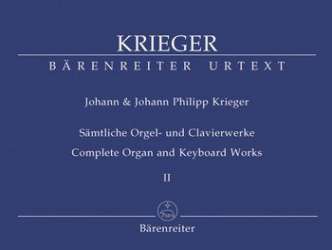 Sämtliche Orgel- und Clavierwerke -Johann Philipp Krieger