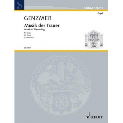 Musik der Trauer : für Orgel -Harald Genzmer