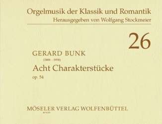 8 Charakterstücke op.54 -Gerard Bunk / Arr.Wolfgang Stockmeier