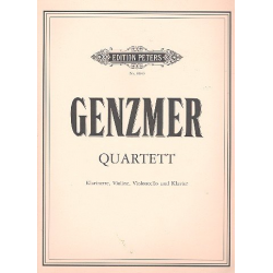 Quartett : für Klarinette, -Harald Genzmer