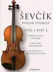 Violin Studies op.1,2 (dt/en/fr/it) -Otakar Sevcik