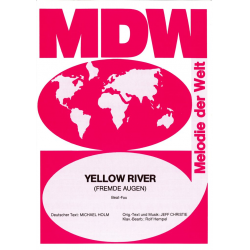 Yellow River - Einzelausgabe Klavier (PVG) -Jeff Christie / Arr.Rolf Hempel