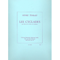 Les cyclades : pour flute - Henri Tomasi