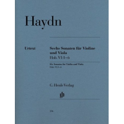 6 Sonaten Hob.VI:1-6 : -Franz Joseph Haydn