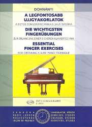 Fingerübungen für Klavier -Ernst von Dohnányi