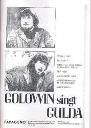 Golowin singt Gulda : für Gesang, -Friedrich Gulda