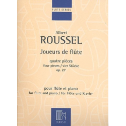 Joueurs de flute op. 27 : für Flöte und -Albert Roussel