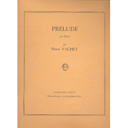 Prélude : pour harpe - Henri Vachey