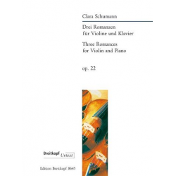 3 Romanzen op.22 : -Clara Schumann