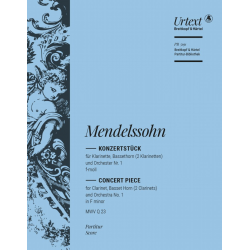 Konzertstück f-Moll Nr.1 op.113 -Felix Mendelssohn-Bartholdy
