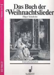 Das Buch der Weihnachtslieder : 3. Stimme in Es (Violinschlüssel): Alt-Saxophon, Horn in Es -Ingeborg Weber-Kellermann / Arr.Hilger Schallehn