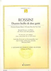 Katzenduett : für 2 Stimmen und Klavier -Gioacchino Rossini