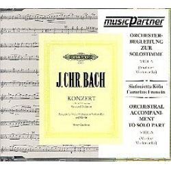 Violakonzert c-Moll : CD mit der -Johann Christian Bach