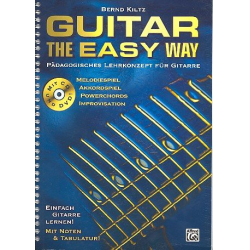 Guitar the Easy Way Buch/DVD/CD -Bernd Kiltz