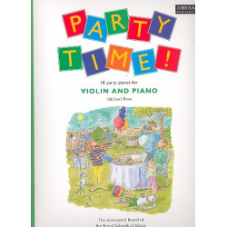Party Time! 18 party pieces for violin and piano -Michael Rose