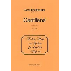 Cantilene op.148,2 : -Josef Gabriel Rheinberger