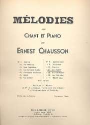 La cigale : pour soprano ou -Ernest Chausson