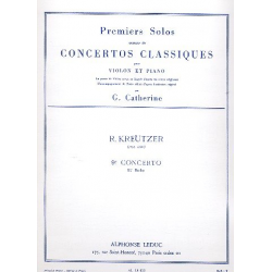 Solo no.1 du concert no.9 pour violon -Rodolphe Kreutzer