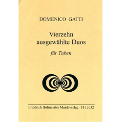 14 ausgewählte Duos : für 2 Tuben -Domenico Gatti