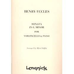 Sonata g minor : -Henry Eccles