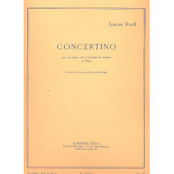 Concertino pour saxophone alto -Jeanine Rueff