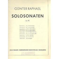2 Sonaten op.46 : für Viola -Günter Albert Rudolf Raphael