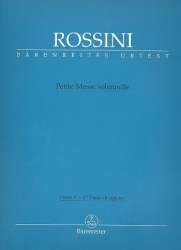 Petite Messe solennelle : für Soli, 2 Klaviere, -Gioacchino Rossini