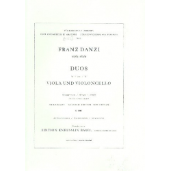 Duos  : für Viola und Violoncello - Franz Danzi