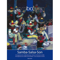 Samba-Salsa-Son für variables Ensemble -Diverse / Arr.Jean Kleeb